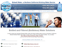 Tablet Screenshot of bidwellwater.com